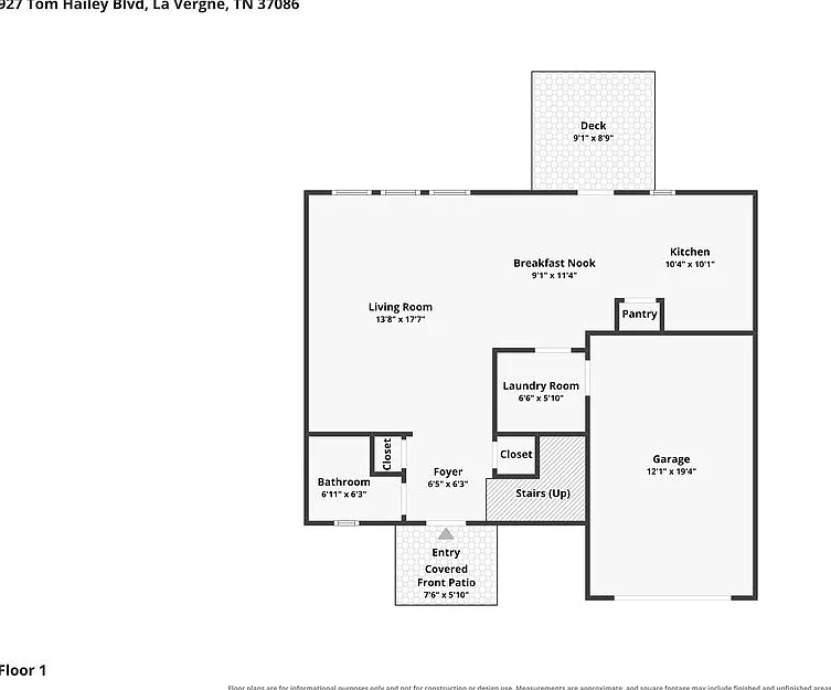 3 bed, 2.5 bath, 1401 sqft, $1,900 — Photo 2