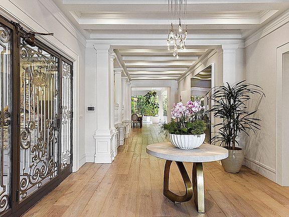 Expansive, open hallway.