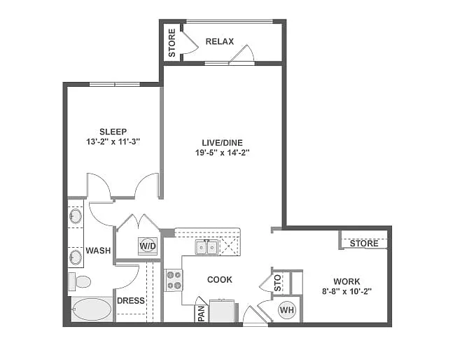 Floor plan B4a