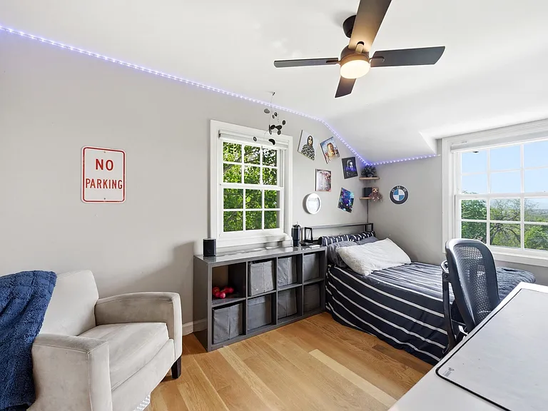 3rd bedroom upstairs with beautiful Salt Lake Valley views.