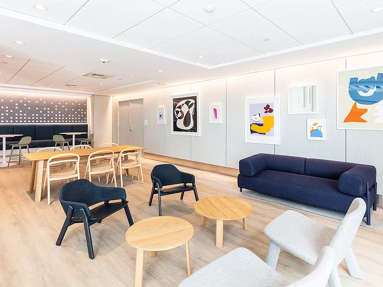 Enjoy the convenience of working from home with dedicated conference and office spaces.