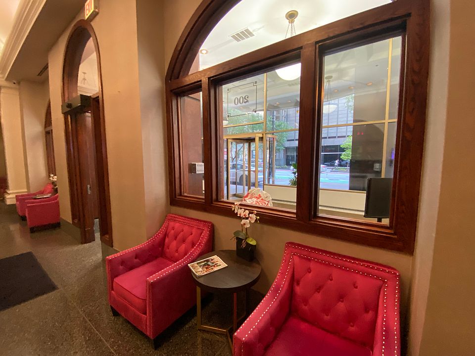 Well furnished waiting area for your guests.