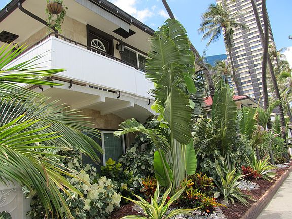 Exterior facing Ala Wai