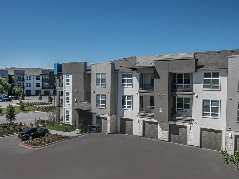 Select apartment homes feature private garages