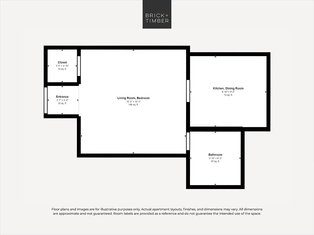 Floor plan Studio