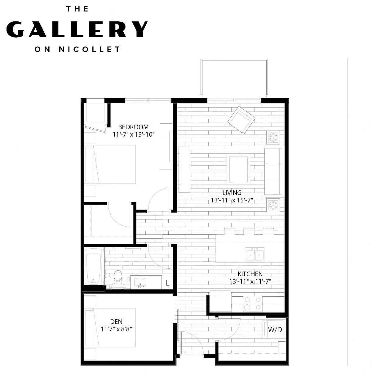 Floor plan The Brookview