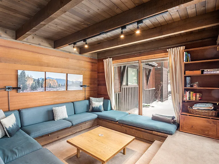Sunken living room
