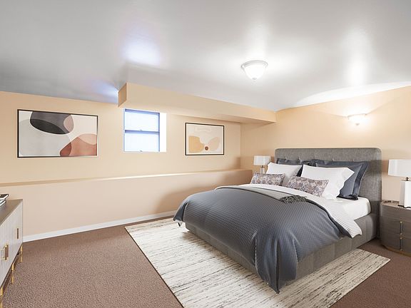 Lower level bedroom