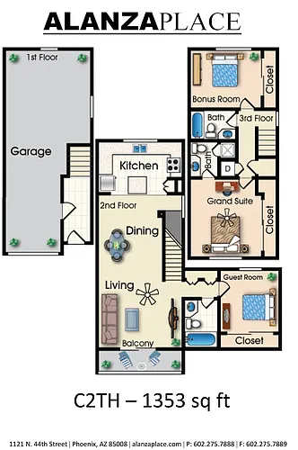 Floor plan Miramar
