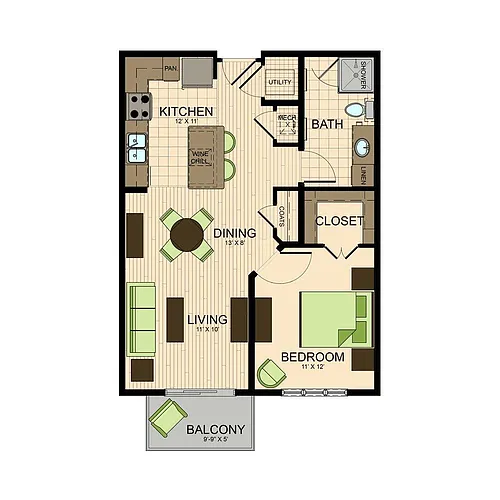 Floor plan A1