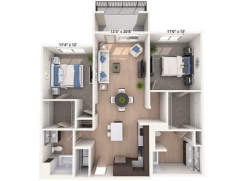 Floor plan B10-U-Esp