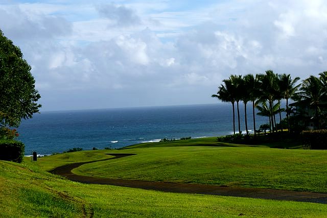 Ocean view from setback