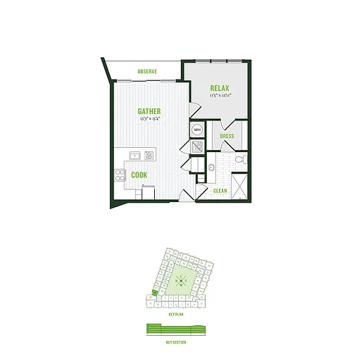 Floor plan A1B
