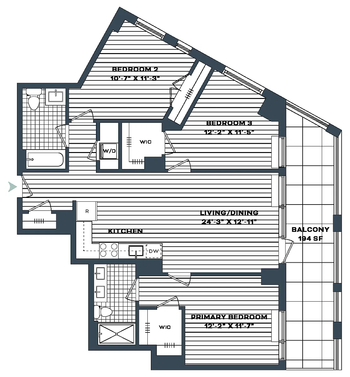 Floor plan C1