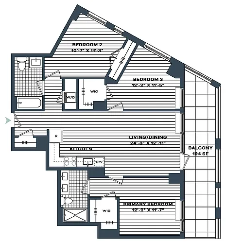 Floor plan C1