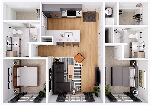 Floor plan The Sage-2D-ADA