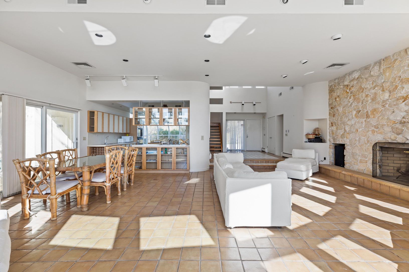 open floor plan