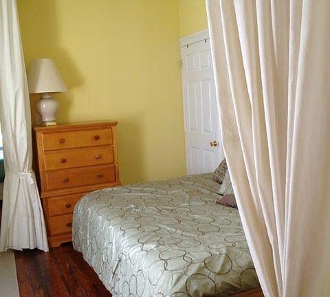 Middle bedroom is a walk-through to front bedroom, currently
