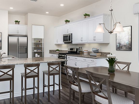 Dining area adjacent to kitchen