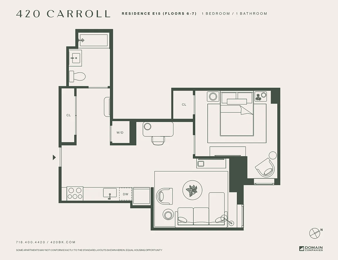Photo 2 of 17 - 420 Carroll St #715 - Brooklyn, NY Building Photo - 420 Carroll St #715
