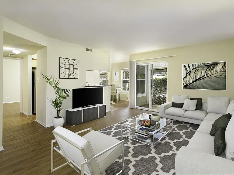 Living and dining area