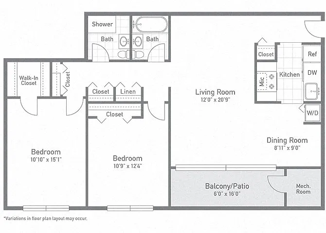 Floor plan The Holly