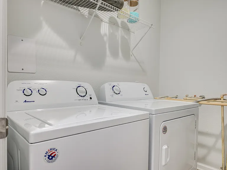 In-Home Full-Size Washer and Dryer