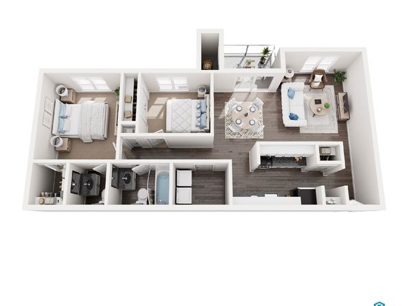 Bent Creek Apartments and Townhomes | 6525 Greenway Dr, Roanoke, VA