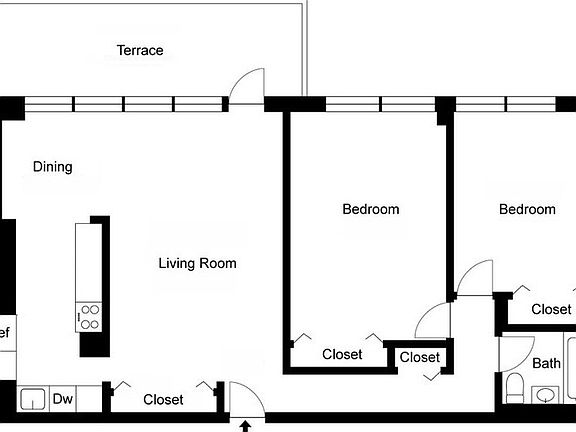 2nd image of 299 Pearl St APT 4B