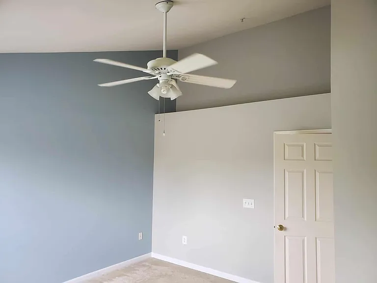 master bedroom, door to hallway
