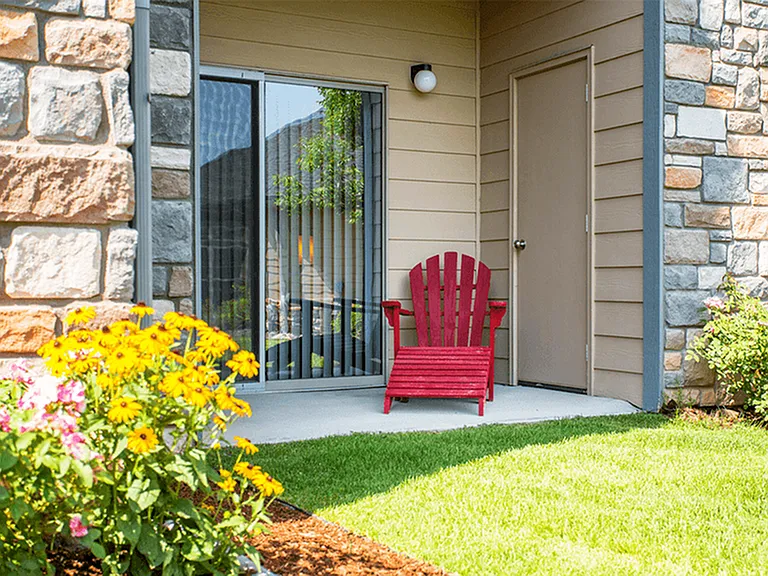 Enjoy patios created for relaxation
