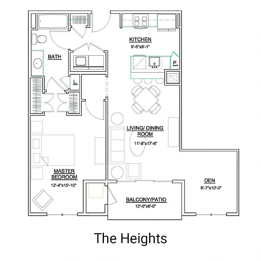 Floor plan Tatamy I