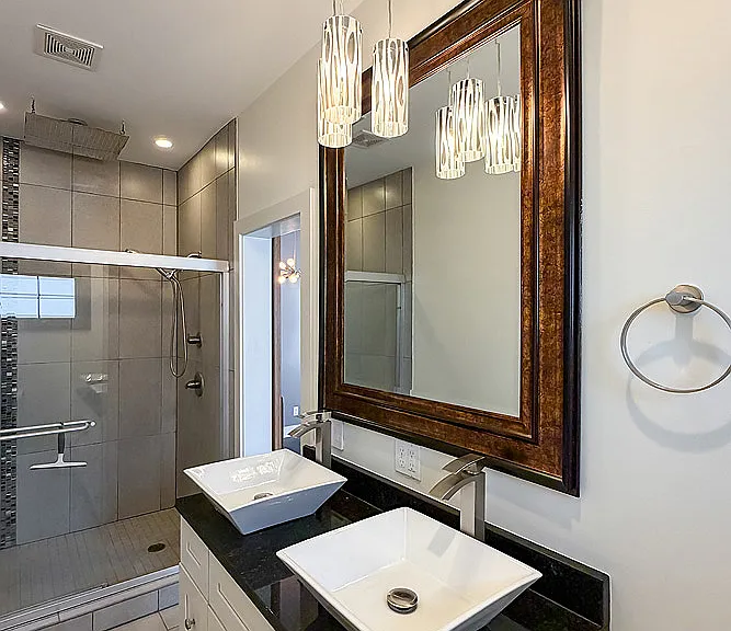 3/4 Bath off Primary Bedroom on 3rd Level