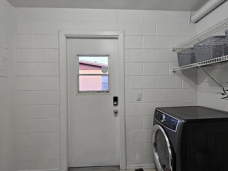 Laundry room entrance