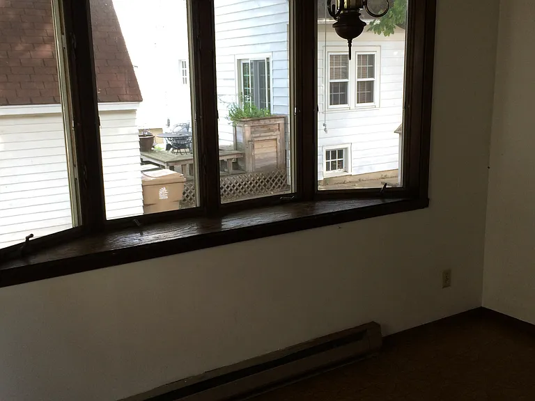 Breakfast nook off of kitchen