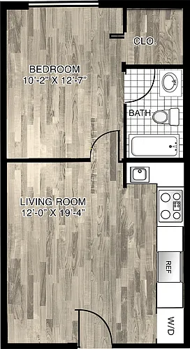 Floor plan Model D