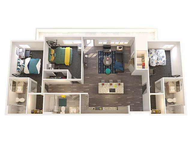 Floor plan 3X3 C2
