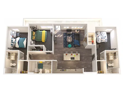 Floor plan 3X3 C2