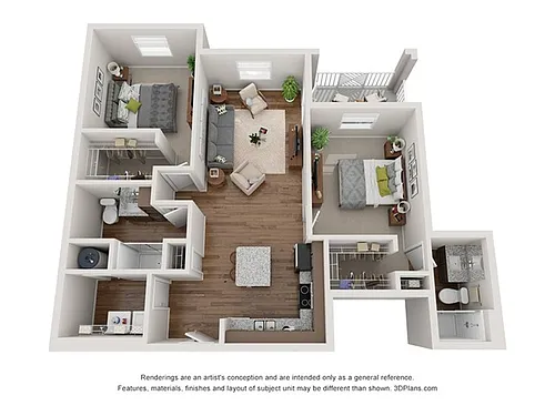 Floor plan Bermuda