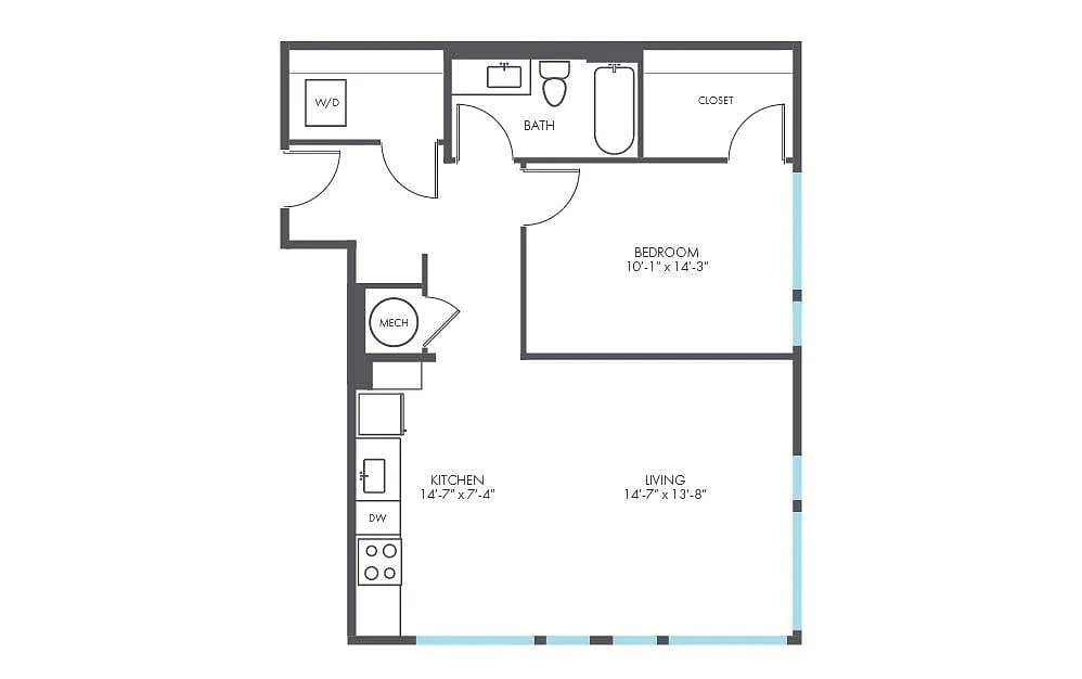 Floor plan Rococo