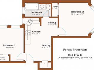 26 Hemenway St #20A, Boston, MA 02115