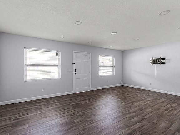 Living room and front door