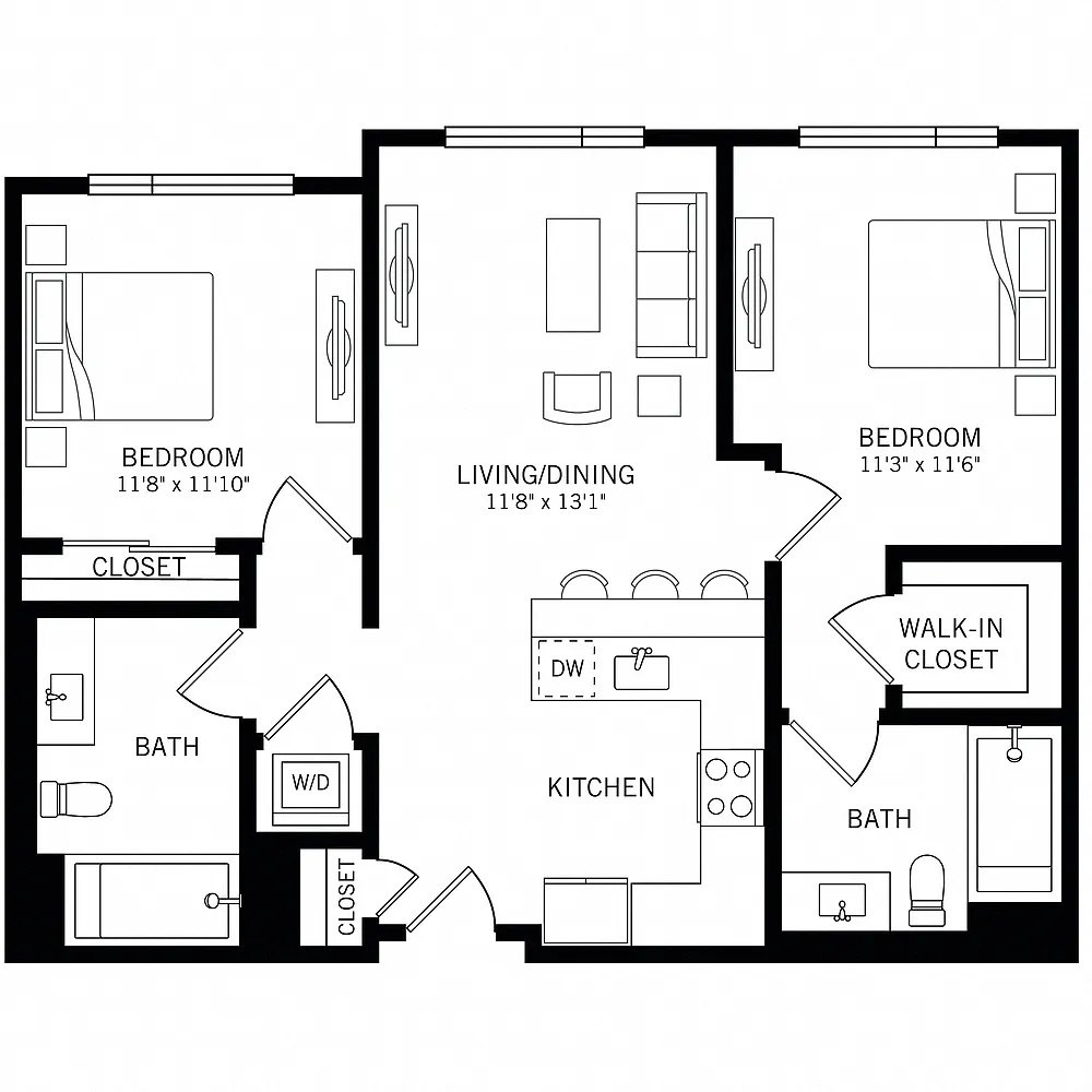 Floor plan B2