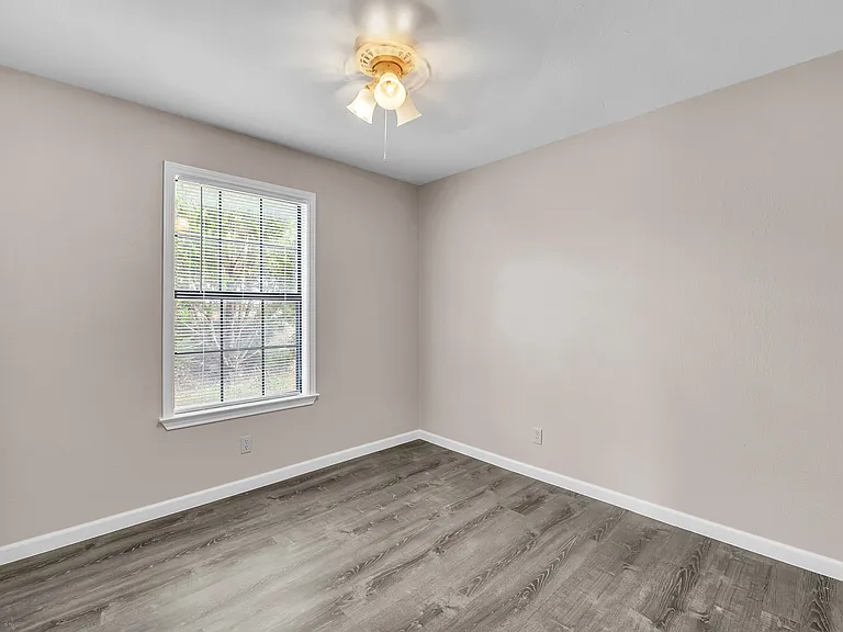 Comes with a large closet.