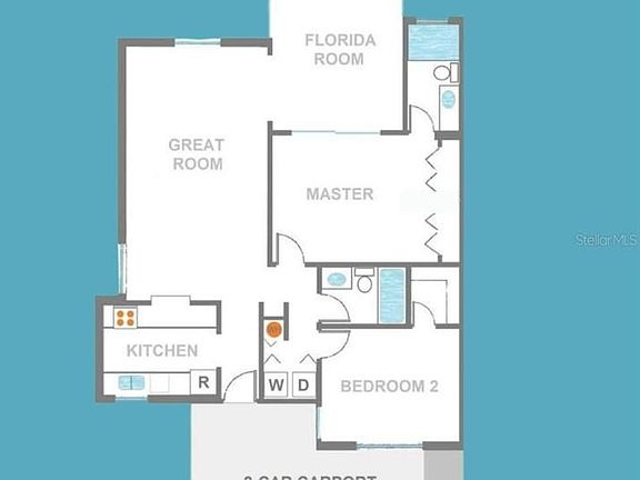 2nd image of 4977 Village Gardens Dr #48