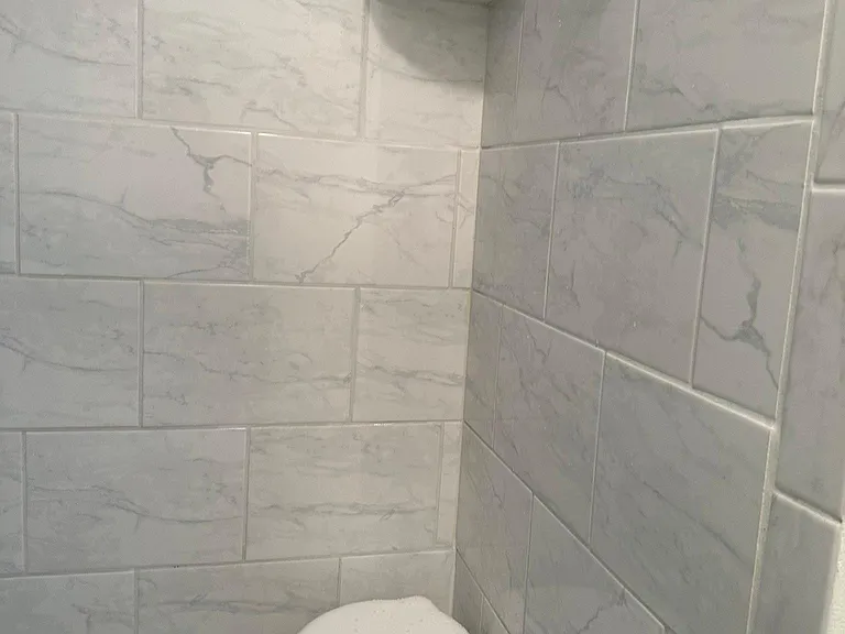 Primary bathroom shower