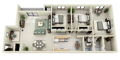 Floor plan C1