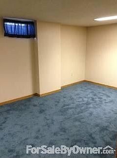 Large basement room
						:
						View from just inside the doorway.