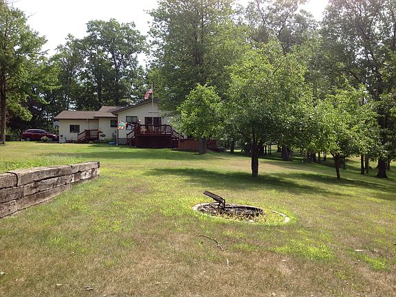 Fire Pit & Apple Trees