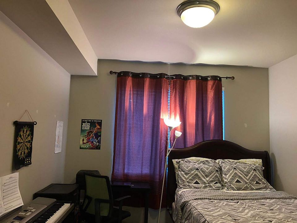2nd bedroom with attached bath.